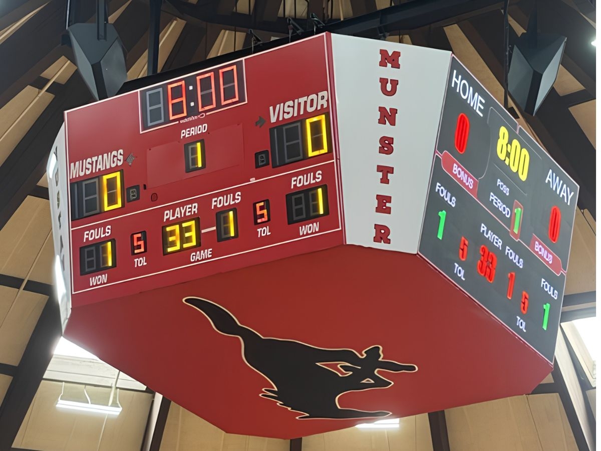 Munster High School; Indoor 3.9mm, 6' x 10', Munster, IN